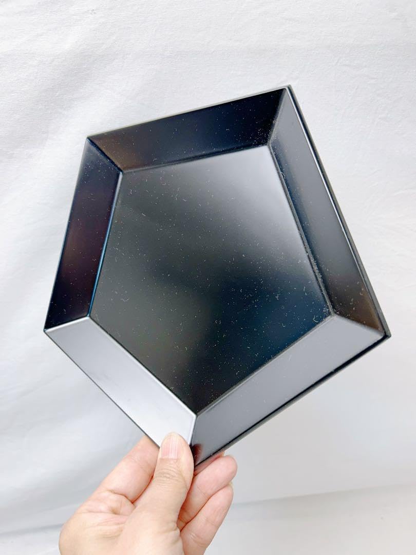 1171 黒薩摩 龍門司焼 黒秞白流 皆具 茶道具 龍門司焼企業組合